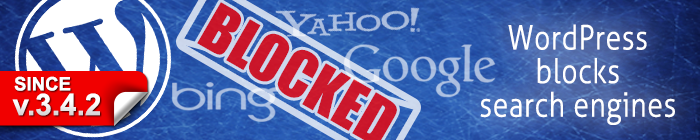 WordPress Blocking Search Engines