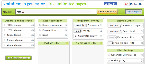 Check Domains Sitemap Generator