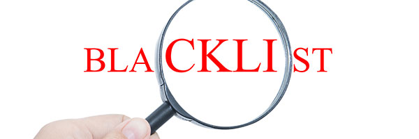 Conduct a blacklist check